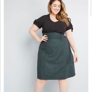 ModCloth Timeless Elements High-Waisted Skirt
